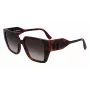 KARL LAGERFELD KL6098S-240 Women's Sunglasses Havana Brown Gradient 52mm