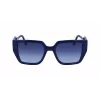 KARL LAGERFELD KL6098S-400 Women's Sunglasses Dark Blue Frame Grey Gradient Lens 52mm