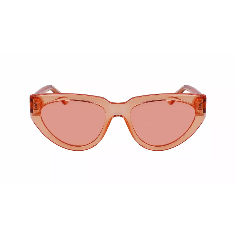 KARL LAGERFELD KL6100S-800 Women's Rectangular Acetate Sunglasses Havana Brown Gradient 54/19/140 mm