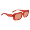 KARL LAGERFELD KL6101S-800 Unisex Sunglasses - Black Frame, Grey Lens, 54mm