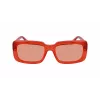 KARL LAGERFELD KL6101S-800 Unisex Sunglasses - Black Frame, Grey Lens, 54mm