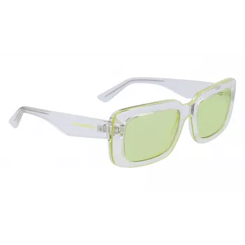 KARL LAGERFELD KL6101S-970 Unisex Sunglasses 54/19/140 mm Square Acetate Frame Polycarbonate Lens UV400