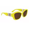 KARL LAGERFELD KL6102S-703 Women's Cat Eye Sunglasses Black Grey Gradient 56mm