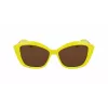KARL LAGERFELD KL6102S-703 Women's Cat Eye Sunglasses Black Grey Gradient 56mm