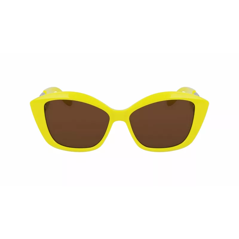 KARL LAGERFELD KL6102S-703 Women's Cat Eye Sunglasses Black Grey Gradient 56mm