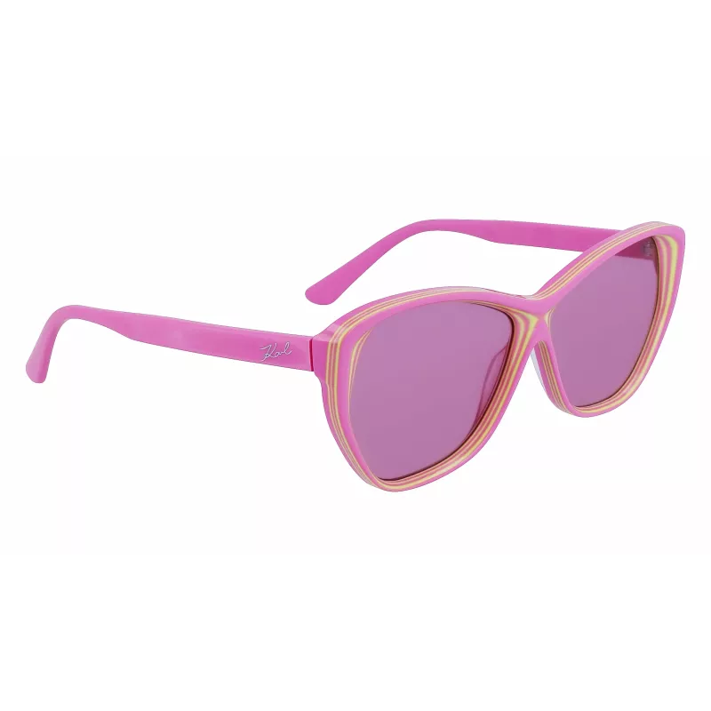 KARL LAGERFELD KL6103S-664 Women's Sunglasses Brown Havana 58mm