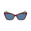 KARL LAGERFELD KL6105S-604 Women's Cat Eye Sunglasses Havana Brown Gradient 54mm