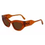 KARL LAGERFELD KL6122S522221 Women's Sunglasses Havana Acetate Frame Brown Lens 52mm