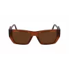 KARL LAGERFELD KL6123S541824 Unisex Sunglasses, Shiny Black Frame, Grey Lens, 54/18/140 mm