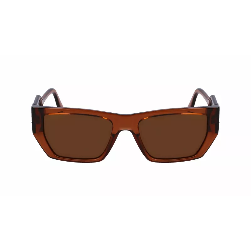 KARL LAGERFELD KL6123S541824 Unisex Sunglasses, Shiny Black Frame, Grey Lens, 54/18/140 mm