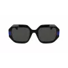 KARL LAGERFELD KL6124S-001 Women's Cat Eye Sunglasses Black/Grey 53mm