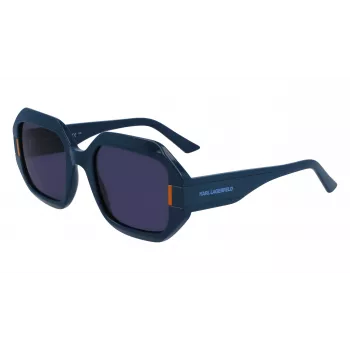KARL LAGERFELD KL6124S-400 Women's Sunglasses Blue 53mm