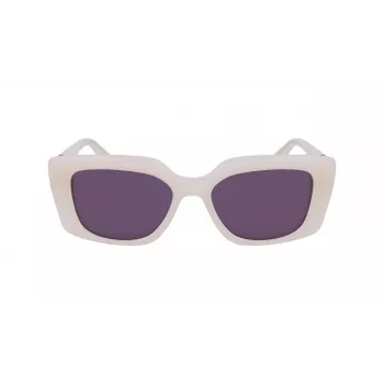 KARL LAGERFELD KL6125S-280 Women's Sunglasses Havana Tortoise Acetate Frame Brown Gradient Lens 52mm