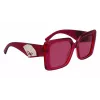 KARL LAGERFELD KL6126S522054 Women's Square Acetate Sunglasses Havana Brown Gradient 52mm