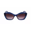 KARL LAGERFELD KL6127S521842 Women's Sunglasses - Black Frame, Grey Gradient Lens, 52mm