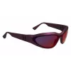 KARL LAGERFELD KL6128S-606 Unisex Sunglasses Havana Brown Acetate 69mm