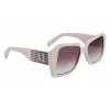 KARL LAGERFELD KL6140S531710 Women's Rectangular Sunglasses Black/Grey 53mm