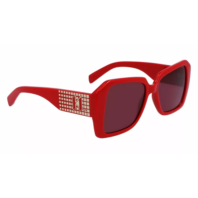 KARL LAGERFELD KL6140S531760 Women's Sunglasses Havana Acetate Brown Polycarbonate 53mm