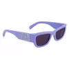 KARL LAGERFELD KL6141S522154 Women's Cat Eye Sunglasses - Black Acetate Frame, Grey Gradient Lens, 52mm