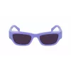 KARL LAGERFELD KL6141S522154 Women's Cat Eye Sunglasses - Black Acetate Frame, Grey Gradient Lens, 52mm
