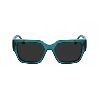KARL LAGERFELD KL6142S-316 Unisex Rectangular Sunglasses Havana 55mm