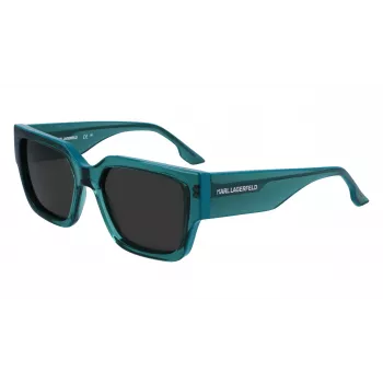 KARL LAGERFELD KL6142S-316 Unisex Rectangular Sunglasses Havana 55mm