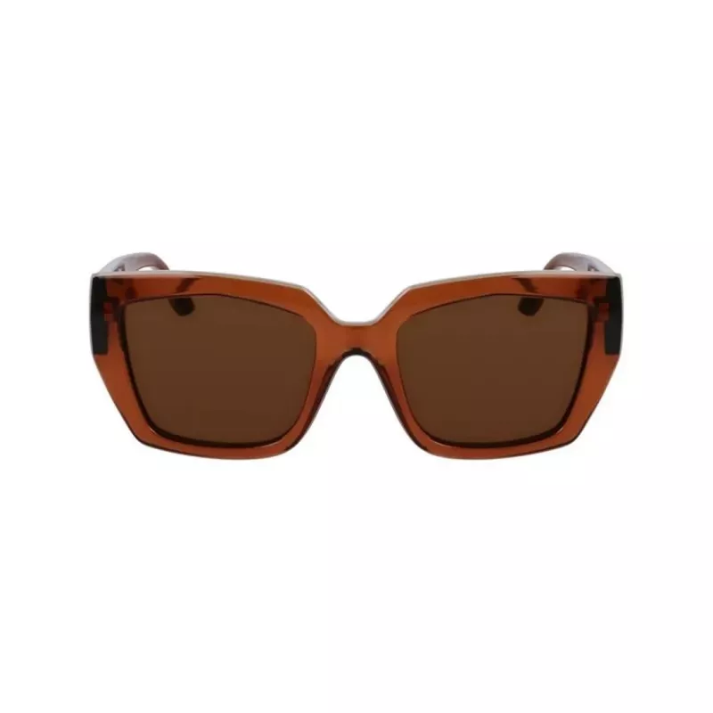 KARL LAGERFELD KL6143S-246 Women's Sunglasses Havana Brown Tortoise Acetate Frame Brown Gradient Lens 53mm