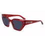 KARL LAGERFELD KL6145S-600 Women's Cat Eye Sunglasses Havana Brown Gradient 54mm