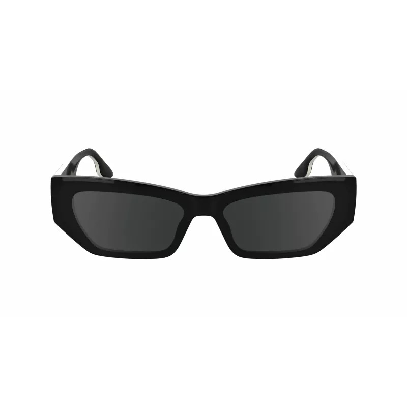KARL LAGERFELD KL6160S Unisex Sunglasses - Black Frame, Grey Lens - 54/17/140 mm