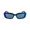 KARL LAGERFELD KL6164S-400 Women's Cat Eye Sunglasses Transparent Blue Grey Gradient 50 mm