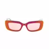 KARL LAGERFELD KL6164S-602 Women's Cat Eye Sunglasses Havana Brown Gradient 50mm