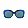 KARL LAGERFELD KL6165S-400 Women's Sunglasses Square Plastic Full Rim Grey Gradient Lens 53/19/140 mm