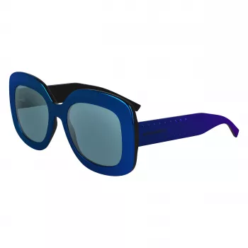 KARL LAGERFELD KL6165S-400 Women's Sunglasses Square Plastic Full Rim Grey Gradient Lens 53/19/140 mm