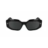 KARL LAGERFELD KL6167S-001 Women's Sunglasses Black Grey 53mm