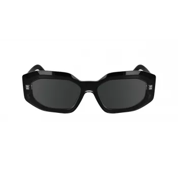 KARL LAGERFELD KL6167S-001 Women's Sunglasses Black Grey 53mm