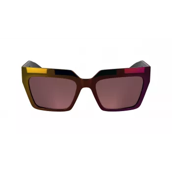 KARL LAGERFELD KL6181S-602 Women's Sunglasses Havana Brown 55mm