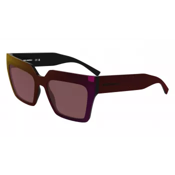 KARL LAGERFELD KL6181S-602 Women's Sunglasses Havana Brown 55mm