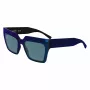 KARL LAGERFELD KL6181SN-400 Women's Cat Eye Sunglasses Blue Gradient