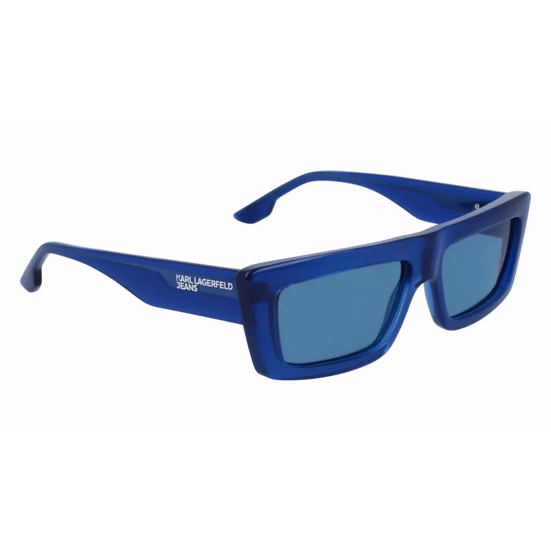 KARL LAGERFELD KLJ6147S Unisex Sunglasses - Black Frame Grey Lens 56/15/145 mm
