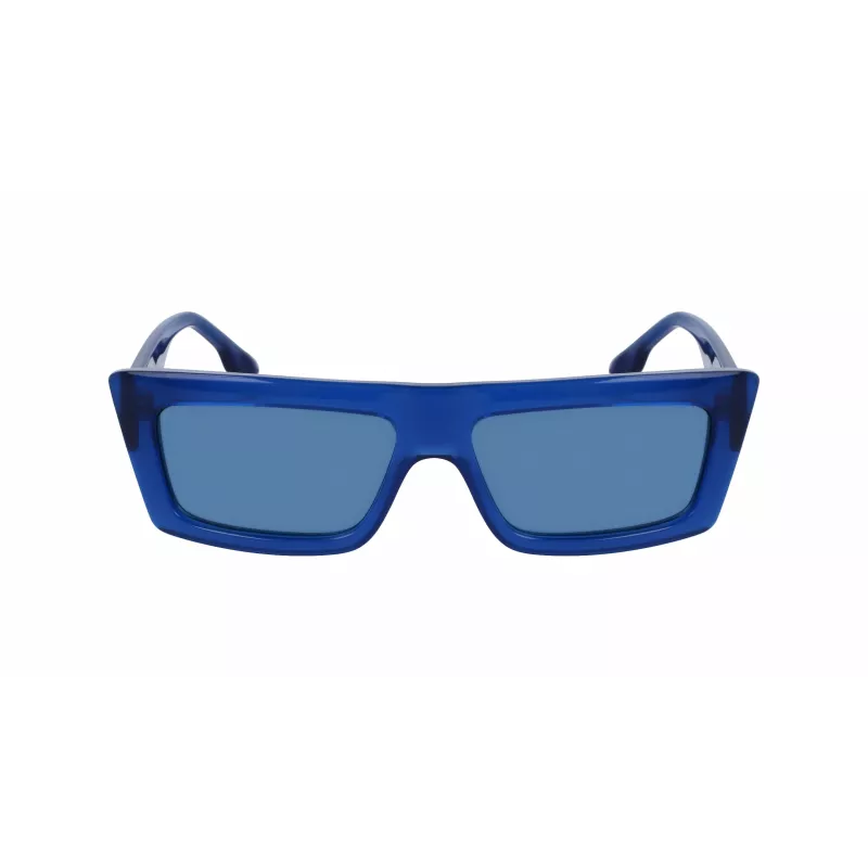KARL LAGERFELD KLJ6147S Unisex Sunglasses - Black Frame Grey Lens 56/15/145 mm