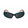 KARL LAGERFELD KLJ6200S Unisex Sunglasses - Black Frame Grey Lens 57mm