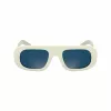 KARL LAGERFELD MAN KL6188S-105 Sunglasses - Shiny Black, Grey Lens, 52/22/145 mm