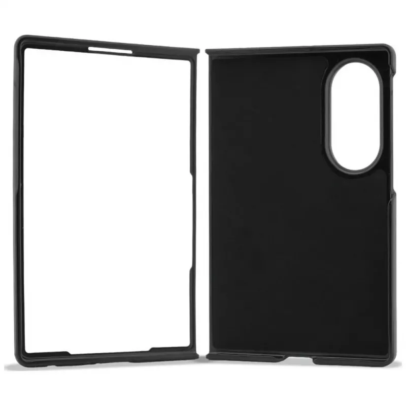 Karl Lagerfeld PU Saffiano Karl and Choupette Case for Samsung Galaxy Z Fold8 Black