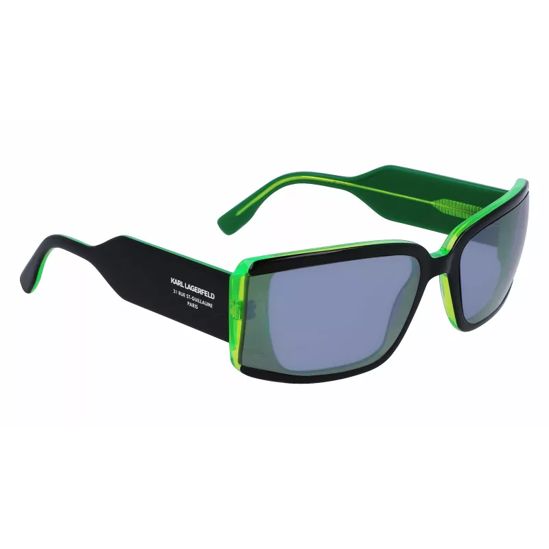 KARL LAGERFELD Unisex KL6106S-11 Sunglasses (Lens/Bridge/Temple) 64/19/135 mm