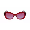 KARL LAGERFELD Women's Square Acetate Sunglasses KL6127S 521862 52/18/140 mm
