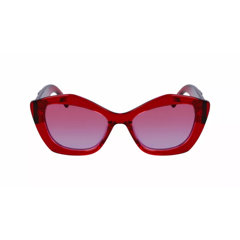 KARL LAGERFELD Women's Square Acetate Sunglasses KL6127S 521862 52/18/140 mm