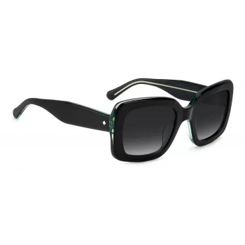 KATE SPADE Bellamy Women's Sunglasses - Dark Havana Frame, Brown Gradient Lens - 52mm