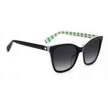 KATE SPADE DESIS807F59O Women's Sunglasses Havana Acetate Frame Brown Gradient Lens 55/17/140 mm