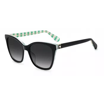 KATE SPADE DESIS807F59O Women's Sunglasses Havana Acetate Frame Brown Gradient Lens 55/17/140 mm