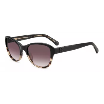 KATE SPADE Golda Women's Sunglasses - Square Acetate Frame - Brown Gradient Lens - 56/20/135 mm